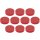 magnetoplan Ergo Magnete "Medium" Durchmesser: 30 mm rot 10 Magnete