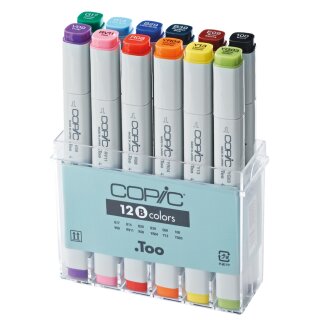 COPIC Profi Marker 12er Basis Set