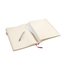 transotype Notizbuch "senseBook RED RUBBER" Medium liniert