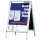 FRANKEN Plakatständer "Standard" DIN A0 841 x 1.187 mm Speditionsversand