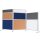 FRANKEN Textiltafel für Stellwandsystem ECO 1.200 x 300 mm Speditionsversand