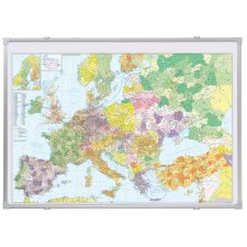 FRANKEN Europakarte magnethaftend (B)1.400 x (H)1.000 mm...