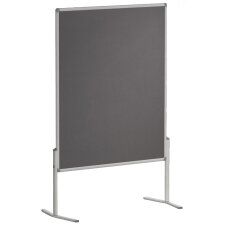 FRANKEN Moderationstafel PRO 1.200 x 1.500 mm Filz grau...