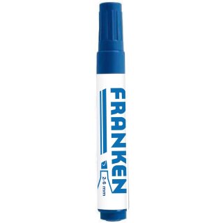 FRANKEN Flipchart Marker Strichstärke: 2-6 mm blau