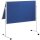 FRANKEN Moderationstafel ECO 2x 750 x 1.200 mm Filz blau Speditionsversand