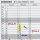 FRANKEN Datumstreifen für Planungstafel JK703 transparent 12 Streifen à 1 bis 31
