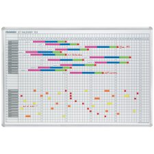FRANKEN Planungstafel Jahreskalender 900 x 600 mm...