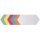 FRANKEN Moderationskarten Rhombus selbstklebend 200 x 95 mm 300 Karten