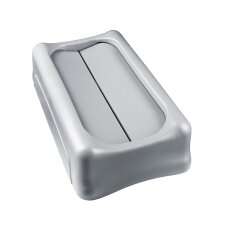 Rubbermaid Schwingdeckel Slim Jim grau