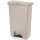 Rubbermaid Tret Abfalleimer Slim Jim 50 Liter beige