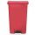 Rubbermaid Tret Abfalleimer Slim Jim 68 Liter rot