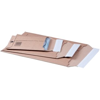 smartboxpro Versandtasche aus brauner Wellpappe DIN A4+ (Preis pro Stück)