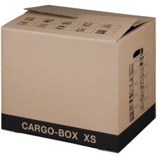smartboxpro Umzugskarton "CARGO BOX XS" braun...