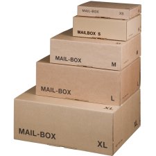 smartboxpro Paket Versandkarton MAIL BOX Größe: XL braun (Preis pro Stück)
