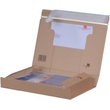 smartboxpro Paket Versandkarton PACK BOX DIN A4+ braun...