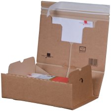 smartboxpro Paket Versandkarton PACK BOX DIN A4+ braun (Preis pro Stück)