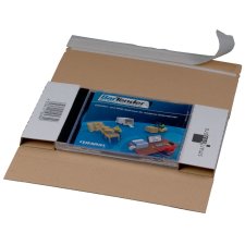 smartboxpro Jewelcase Versandbrief DIN Lang Fenster links (Preis pro Stück)