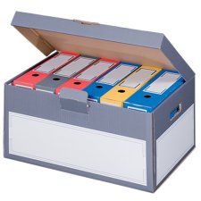 smartboxpro Archiv Klappdeckelbox grau (Preis pro...