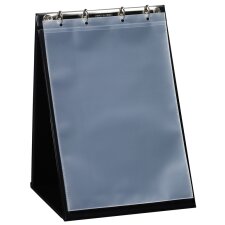 rillstab Tisch Flipchart A4 hoch schwarz inkl. 10...