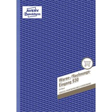 AVERY Zweckform Formularbuch "Waren /Rechnungseingangsbuch" DIN A4 50 Blatt