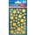 AVERY Zweckform ZDesign Weihnachts Sticker "Sterne" gold 2 Blatt à 43 Sticker
