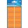 AVERY Zweckform ZDesign Tiefkühletiketten HOME orange 5 Blatt à 8 Etiketten