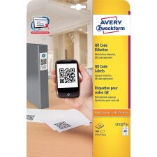 AVERY Zweckform QR Code Etiketten 45 x 45 mm quadratisch...