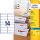 AVERY Zweckform Inkjet Adress Etiketten 99,1 x 38,1 mm weiß 350 Etiketten