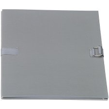 ELBA Dokumentenmappe DIN A4 PVC Einband grau