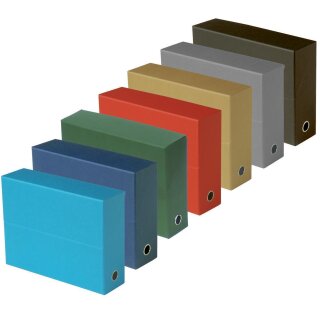 FAST Dokumentenmappe aus Wellpappe hellblau