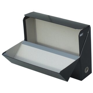 FAST Dokumentenmappe DIN A4 aus Wellpape schwarz (Preis pro Stück)
