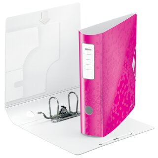 LEITZ Ordner Active WOW 180 Grad 80 mm pink