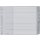 LEITZ Kunststoff Register A-Z A4 Überbreite halbe Höhe 20-teilig grau