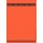 LEITZ Ordnerrücken Etikett 39 x 285 mm lang schmal rot 125 Etiketten