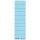 LEITZ Blanko Beschriftungsschildchen (B)60 x (H)21 mm blau 4-zeilig 100 Stück