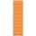 LEITZ Blanko Beschriftungsschildchen (B)60 x (H)21 mm orange 4-zeilig 100 Stück