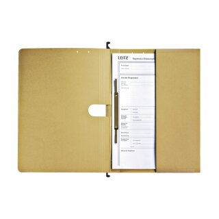LEITZ ALPHA Hängehefter A4 kaufmännische Heftung natron (Preis pro Stück)