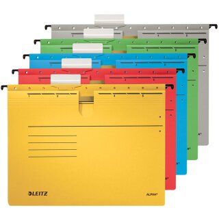 LEITZ ALPHA Hängehefter A4 kaufmännische Heftung grün (Preis pro Stück)