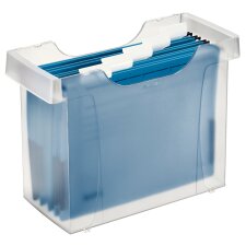 LEITZ Mini Aktei Hängeregistratur Box Plus frost