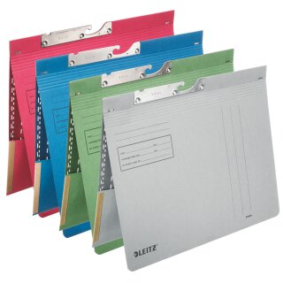 LEITZ Pendelhefter mit Tasche A4 grün (Preis pro Stück)