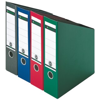 LEITZ Stehsammler DIN A4 Hartpappe schwarz