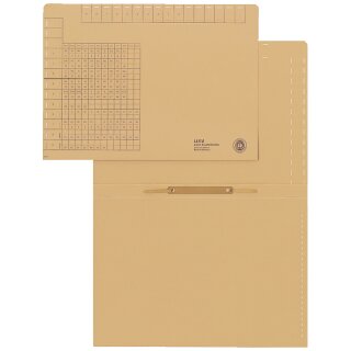 LEITZ Einstellhefter mit beweglichem Heftfalz A4 natron (Preis pro Stück)
