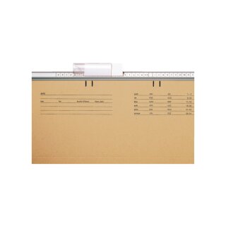 LEITZ BETA Hängemappe A4 seitlich offen natron (Preis pro Stück)