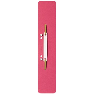 LEITZ Heftstreifen 60 x 305 mm Manilakarton rot 25 Stück