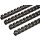 LEITZ Plastikbinderücken DIN A4 21 Ringe 14 mm schwarz 100 Stück
