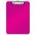 LEITZ Klemmbrett WOW DIN A4 Polystyrol pink metallic