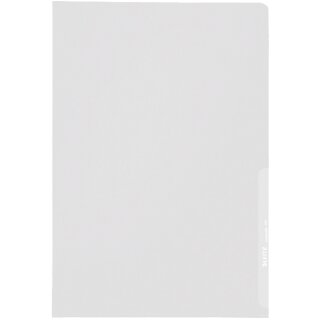 LEITZ Sichthülle extrastark A4 PP genarbt 0,17 mm 100 Hüllen