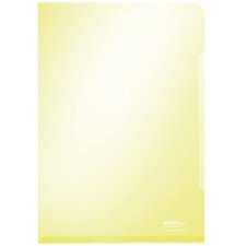 LEITZ Sichthülle Super Premium A4 PVC gelb 0,15 mm...