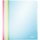 LEITZ Sichthülle Super Premium A4 PVC farbig sortiert 0,15 mm 100 Hüllen