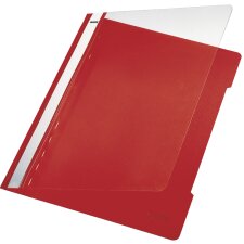 LEITZ Schnellhefter Standard DIN A4 PVC rot